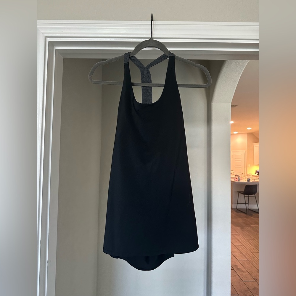 GAP black racerback athletic top